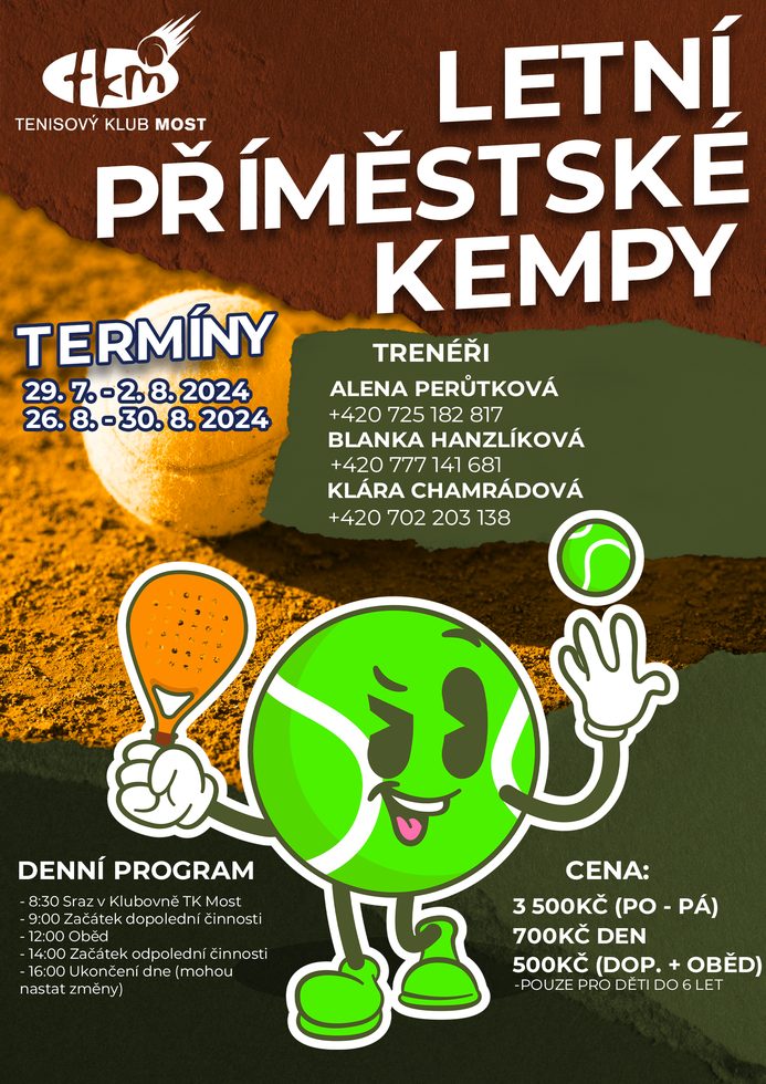 Letní příměstské kempy 2024