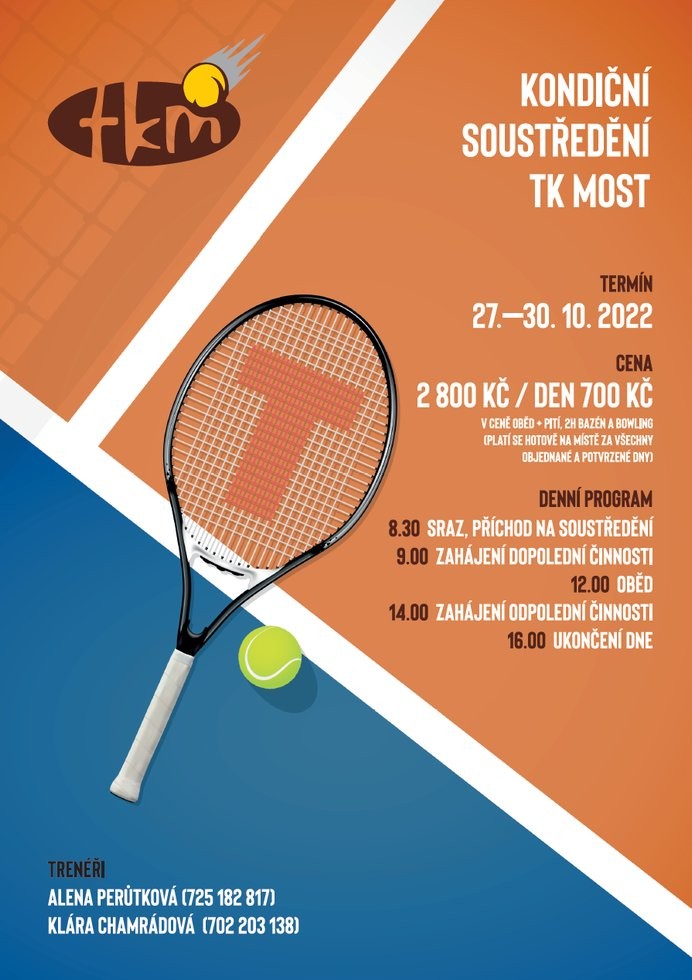 Kondiční soustředění TK Most 2022